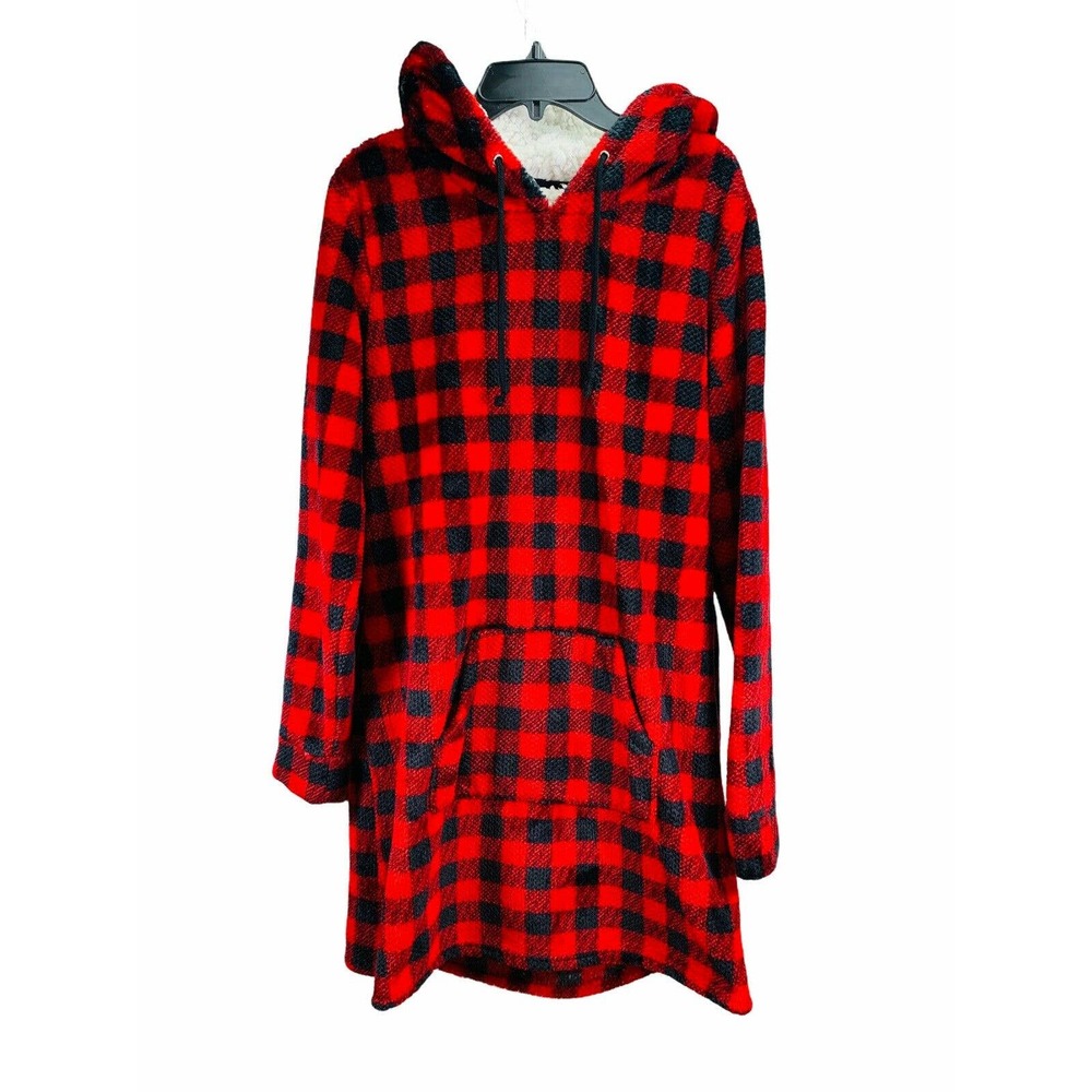 MUK LUKS  Lounge Wear Fleece Velour Hoodie